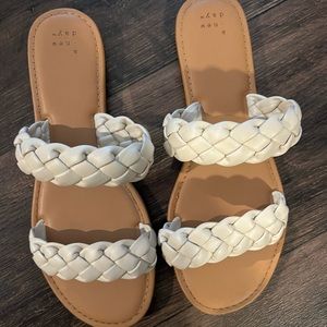Lucy off-white sandals from target